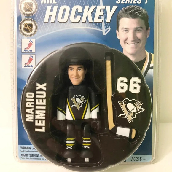 Pittsburgh Penguins Mario Lemieux NHL Hockey SMITI 3 Inch Mini Figure - Picture 14 of 15